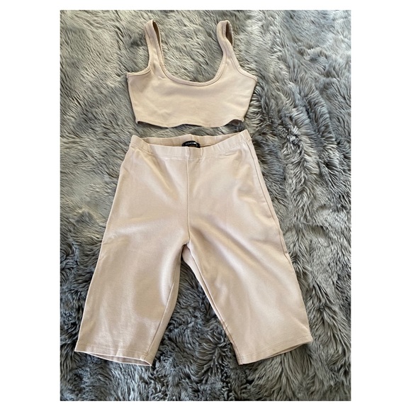Fashion Nova Pants - Biker short set